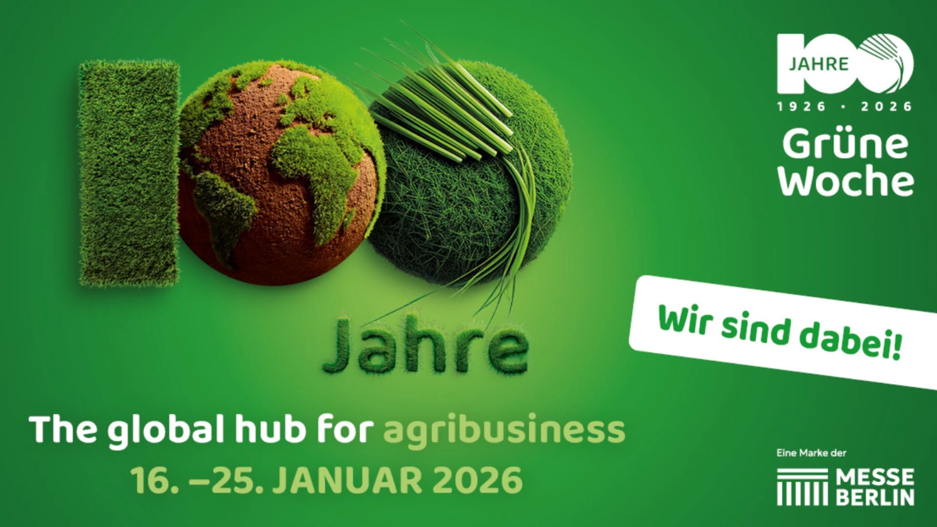 Abbildung: Grüne Woche (Copyright: Messe Berlin/ Grüne Woche)