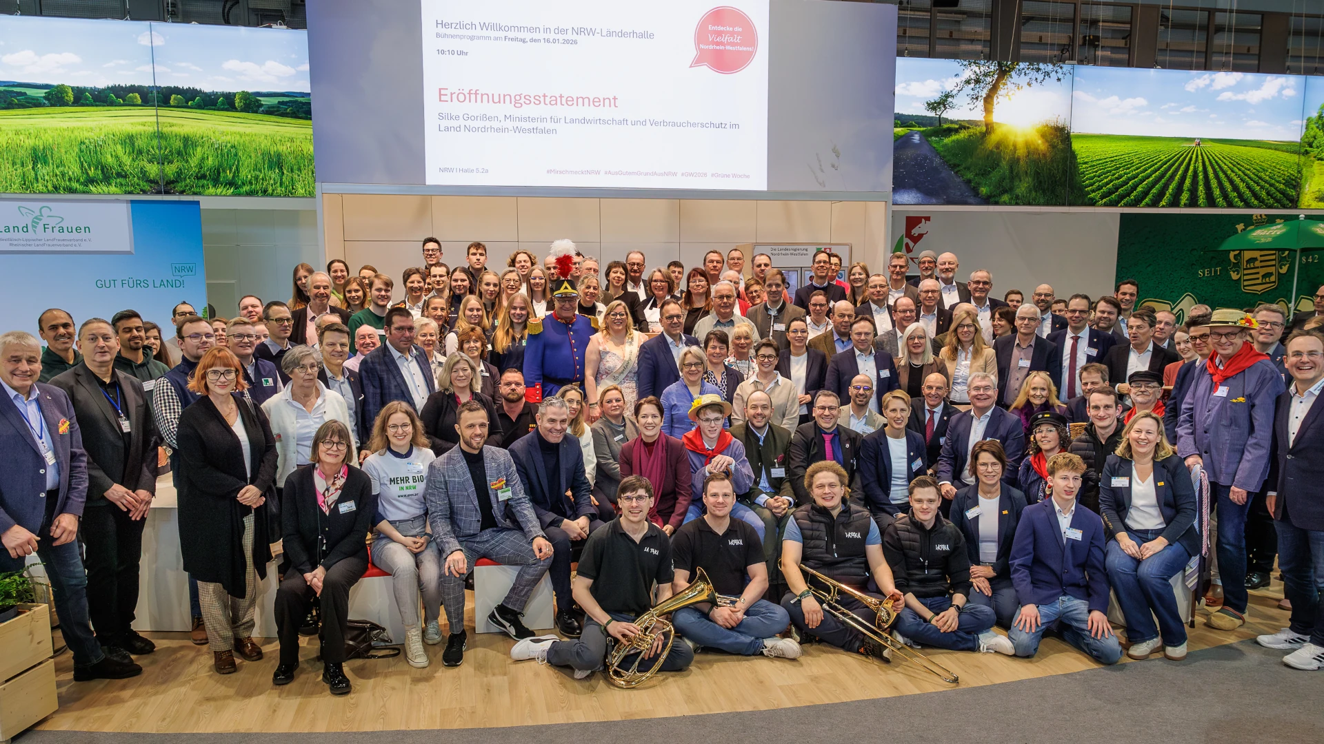 Foto: NRW-Ausstellergemeinschaft der Grünen Woche 2026 (©Kevin Fuchs/MLV NRW)