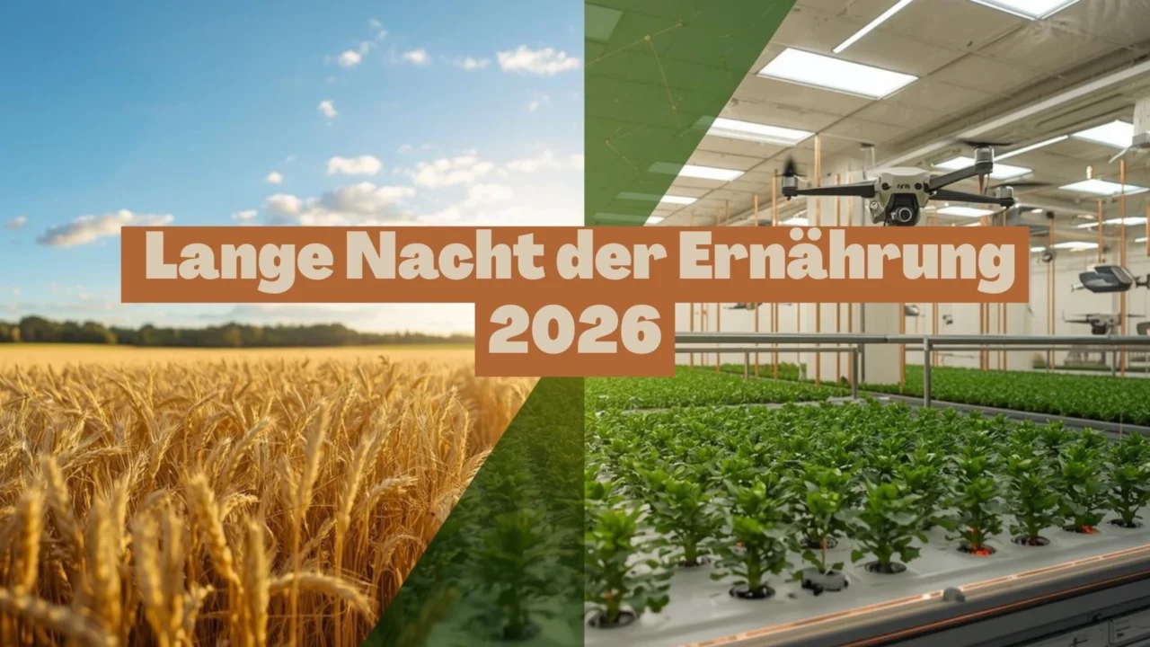 Fotomontage: Einladung Lange Nacht der Ernährung (© canva.com)